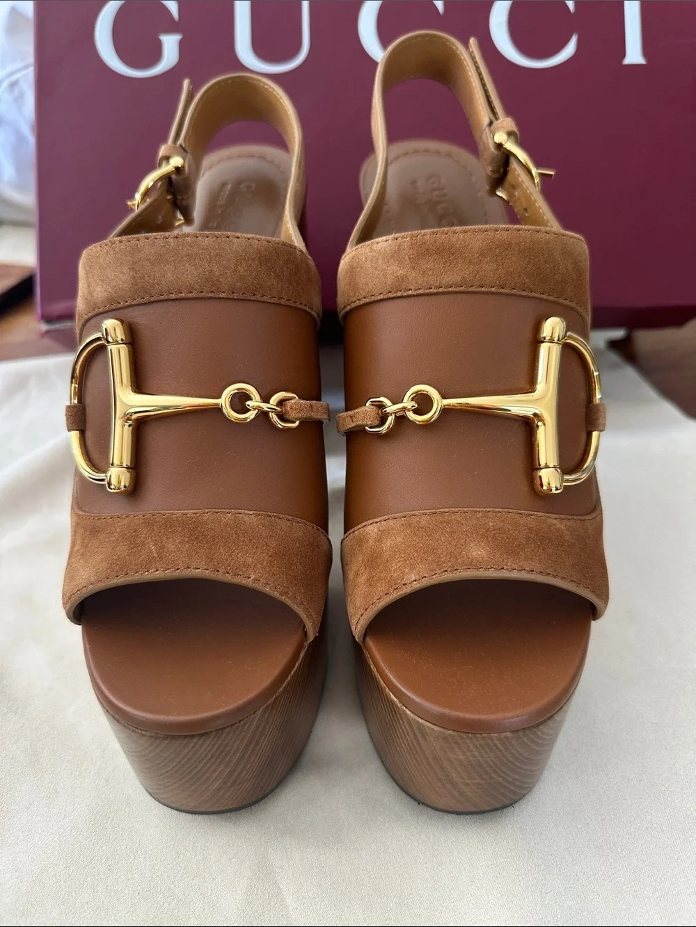 Gucci chic platform
